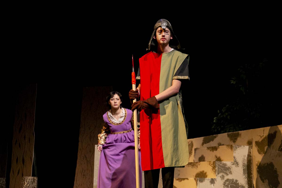 CHC theatre students perform in Marian or the True Tale of Robin Hood.