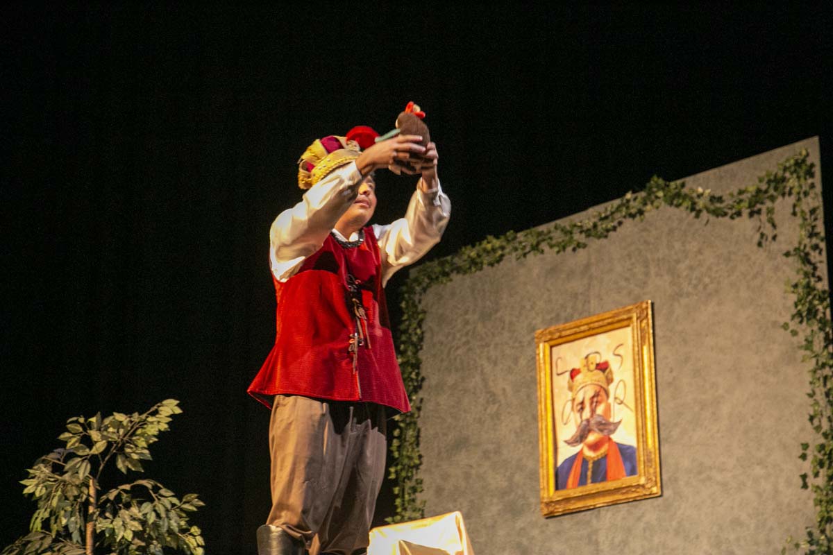 CHC theatre students perform in Marian or the True Tale of Robin Hood.