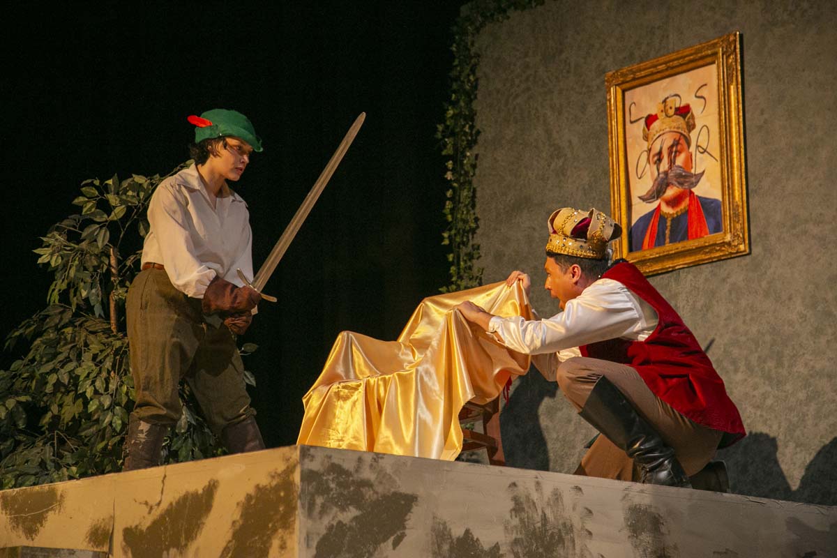 CHC theatre students perform in Marian or the True Tale of Robin Hood.