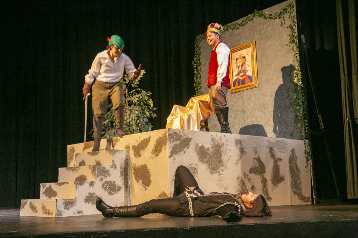 CHC theatre students perform in Marian or the True Tale of Robin Hood.