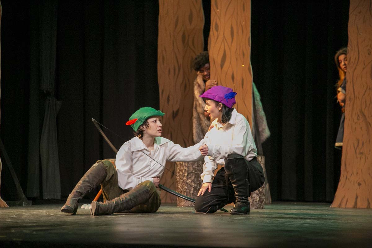 CHC theatre students perform in Marian or the True Tale of Robin Hood.