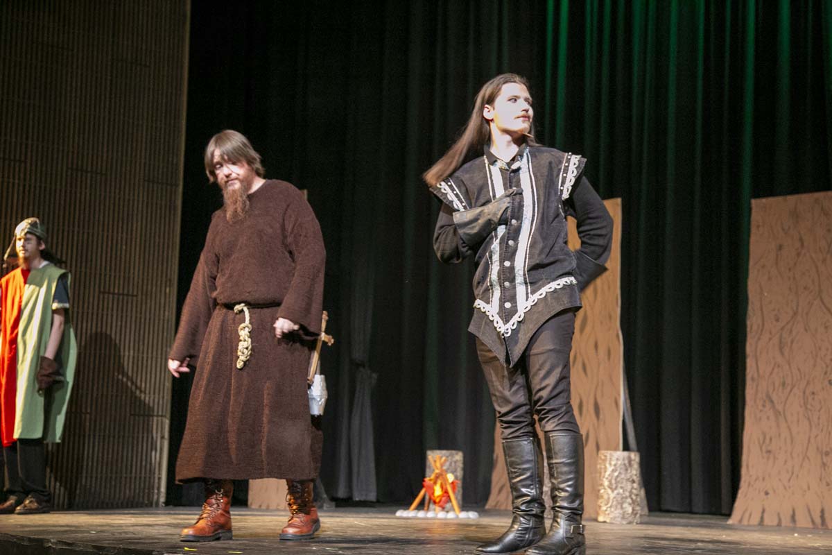 CHC theatre students perform in Marian or the True Tale of Robin Hood.
