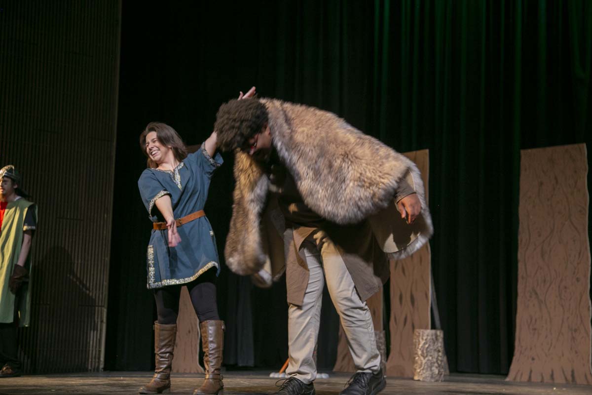 CHC theatre students perform in Marian or the True Tale of Robin Hood.