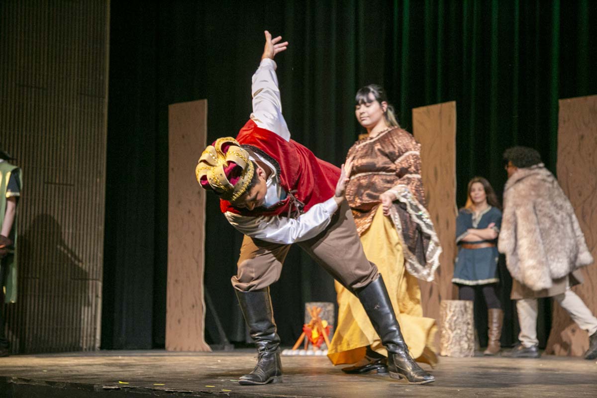 CHC theatre students perform in Marian or the True Tale of Robin Hood.