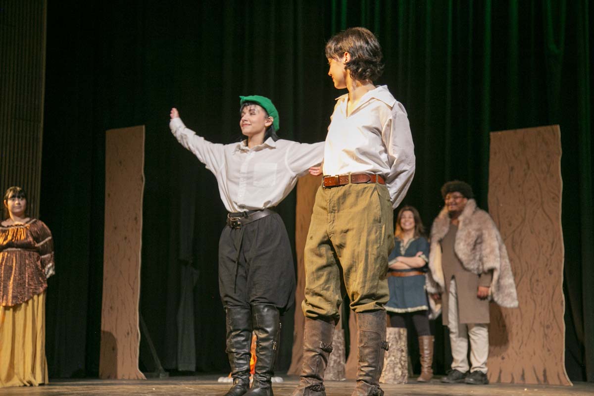 CHC theatre students perform in Marian or the True Tale of Robin Hood.