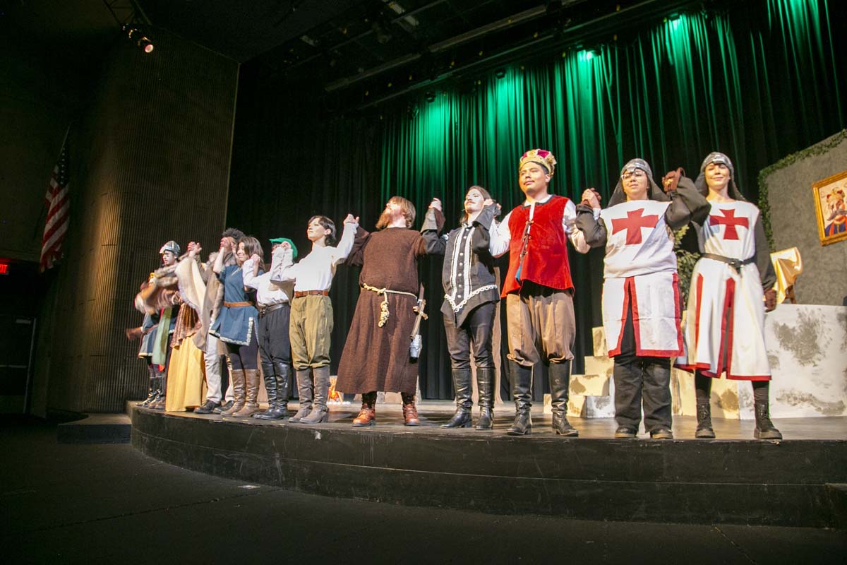 CHC theatre students perform in Marian or the True Tale of Robin Hood.