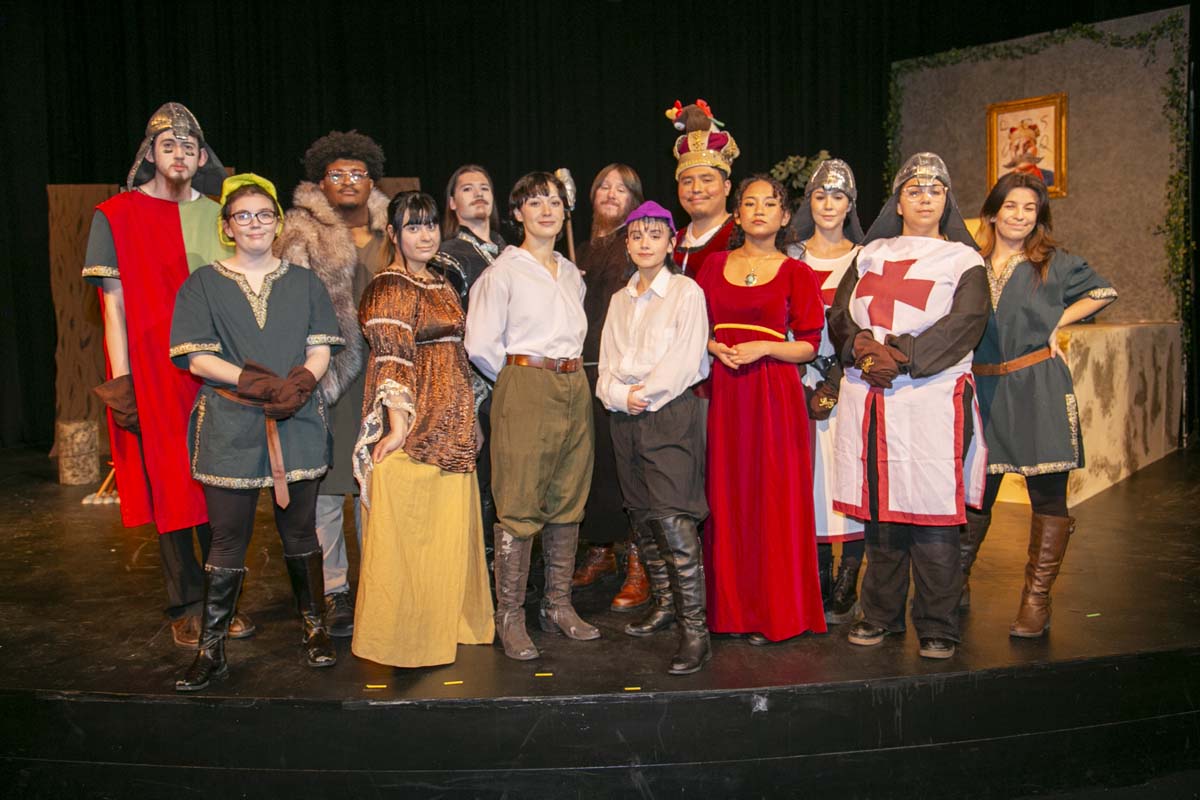 CHC theatre students perform in Marian or the True Tale of Robin Hood.