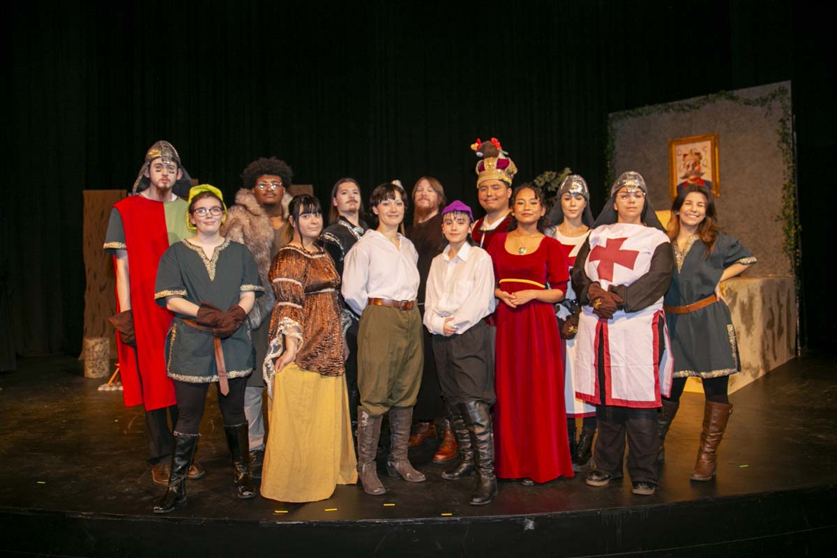 CHC theatre students perform in Marian or the True Tale of Robin Hood.