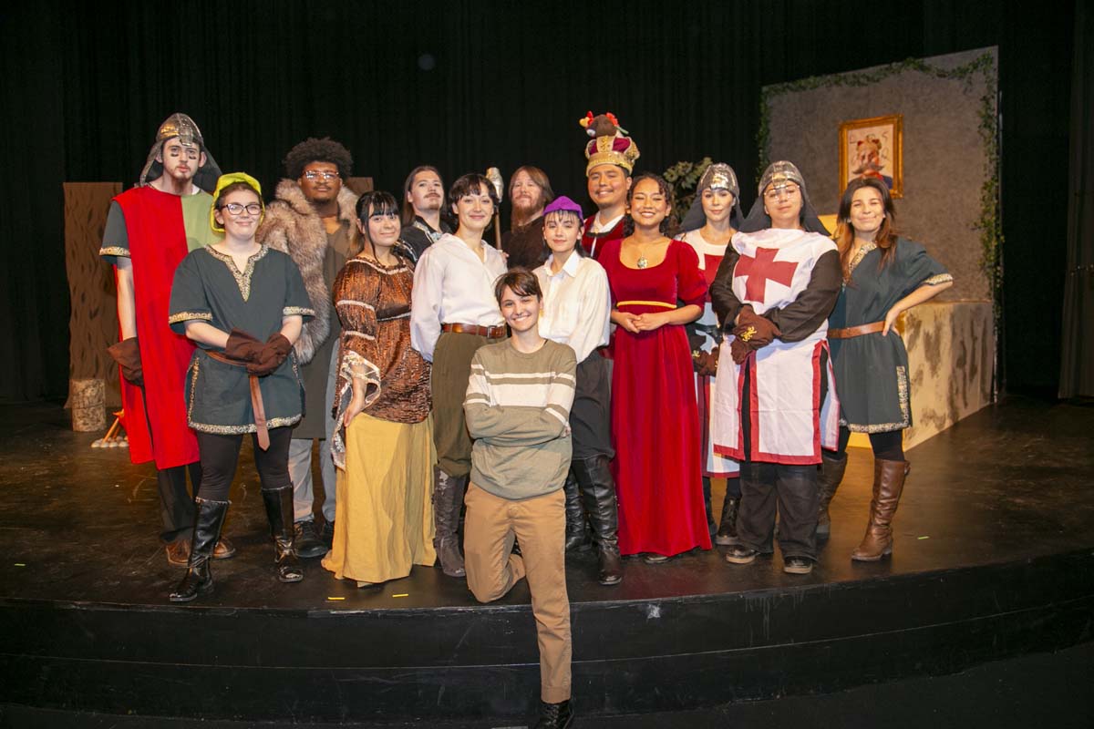 CHC theatre students perform in Marian or the True Tale of Robin Hood.