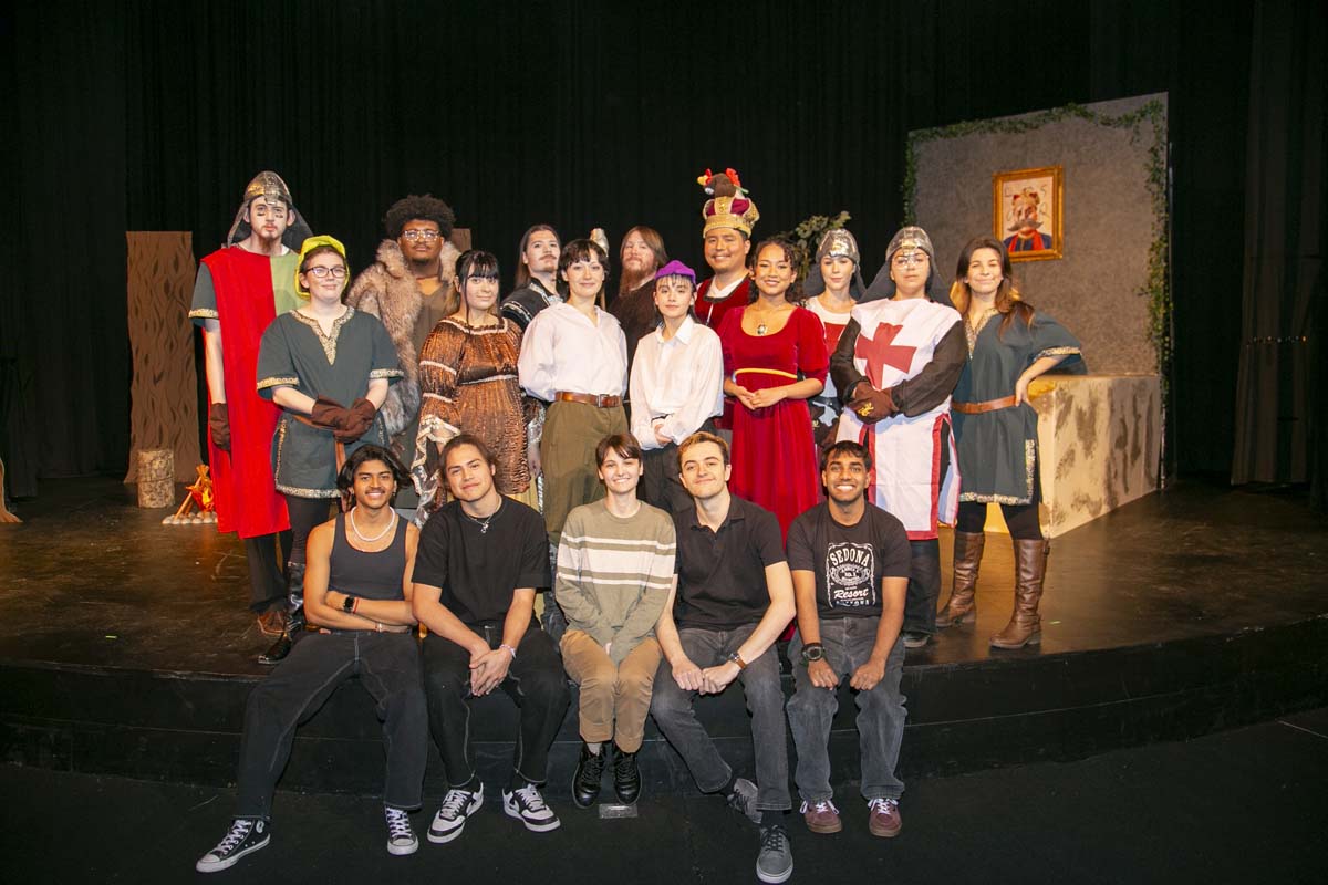 CHC theatre students perform in Marian or the True Tale of Robin Hood.