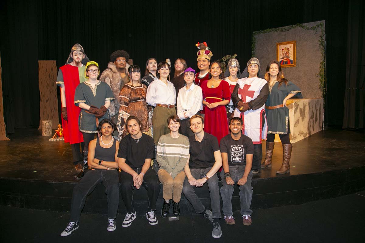 CHC theatre students perform in Marian or the True Tale of Robin Hood.