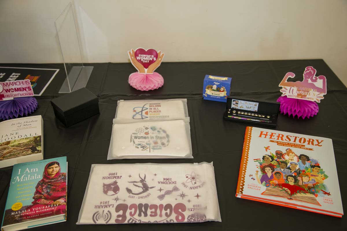 Students, staff and faculty attend Women's History Month Kickoff Celebration at CHC.