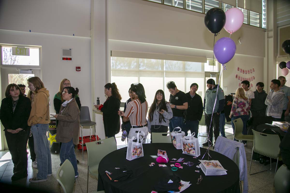 Students, staff and faculty attend Women's History Month Kickoff Celebration at CHC.