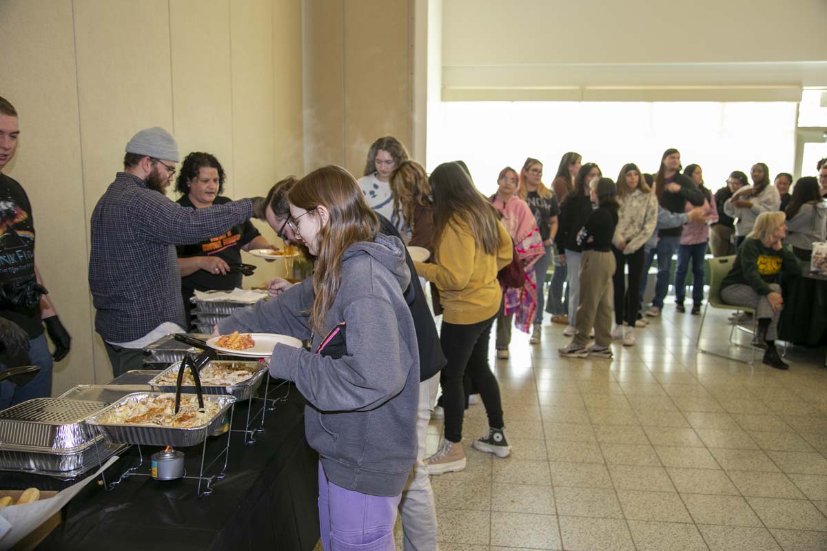Students, staff and faculty attend Women's History Month Kickoff Celebration at CHC.