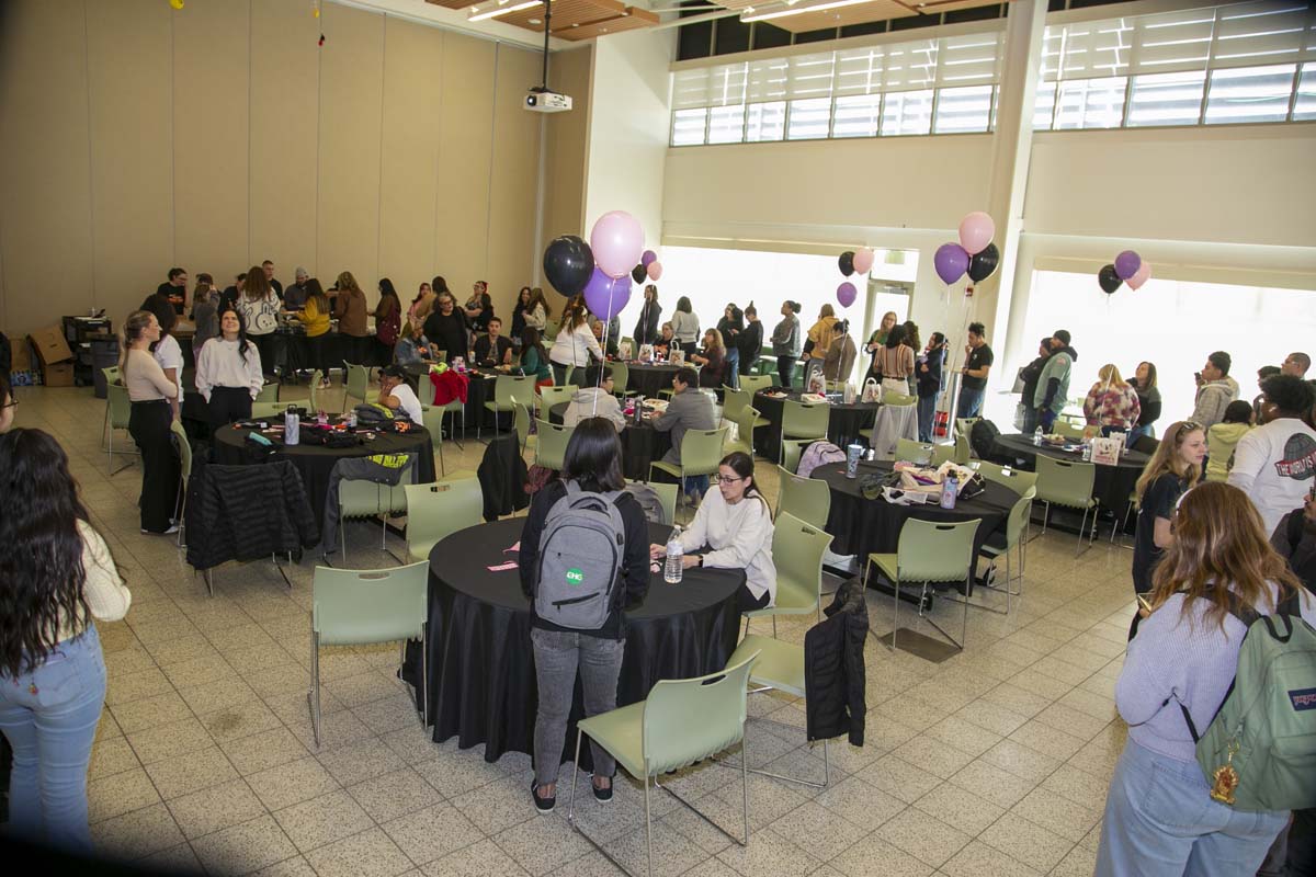 Students, staff and faculty attend Women's History Month Kickoff Celebration at CHC.