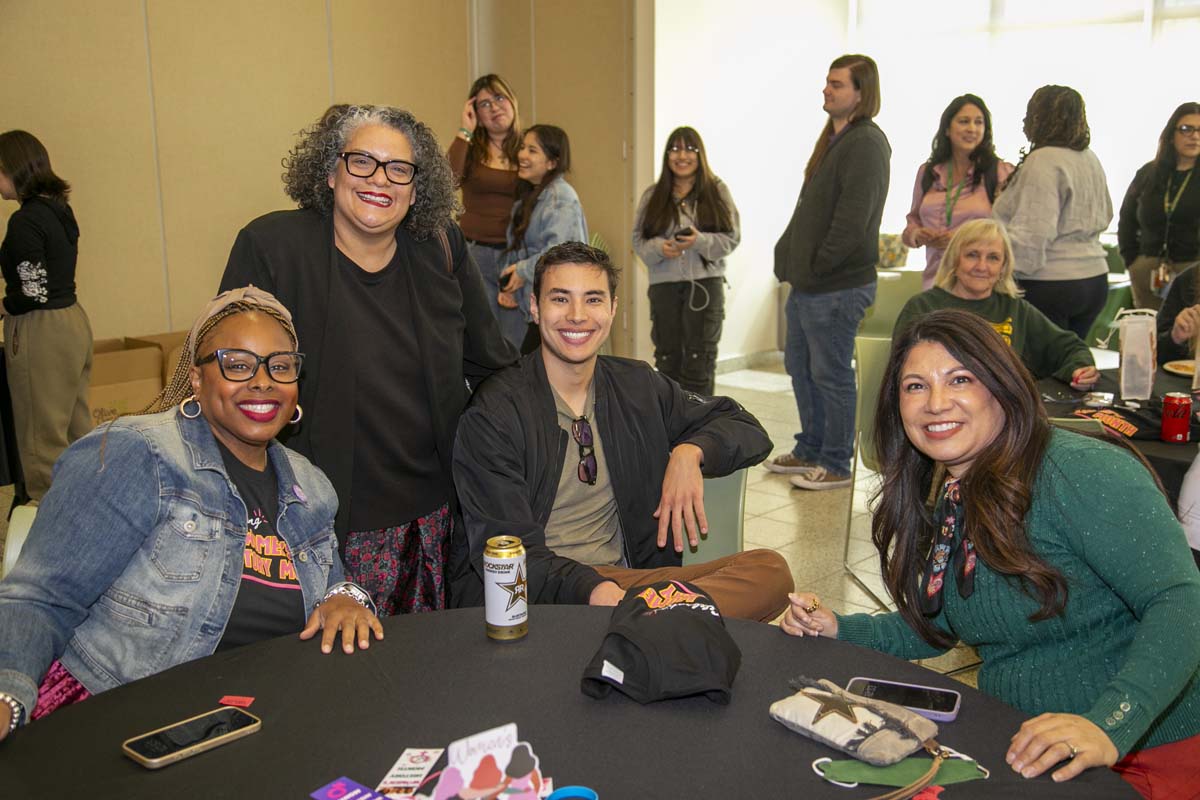 Students, staff and faculty attend Women's History Month Kickoff Celebration at CHC.