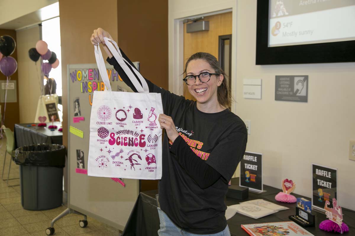 Students, staff and faculty attend Women's History Month Kickoff Celebration at CHC.