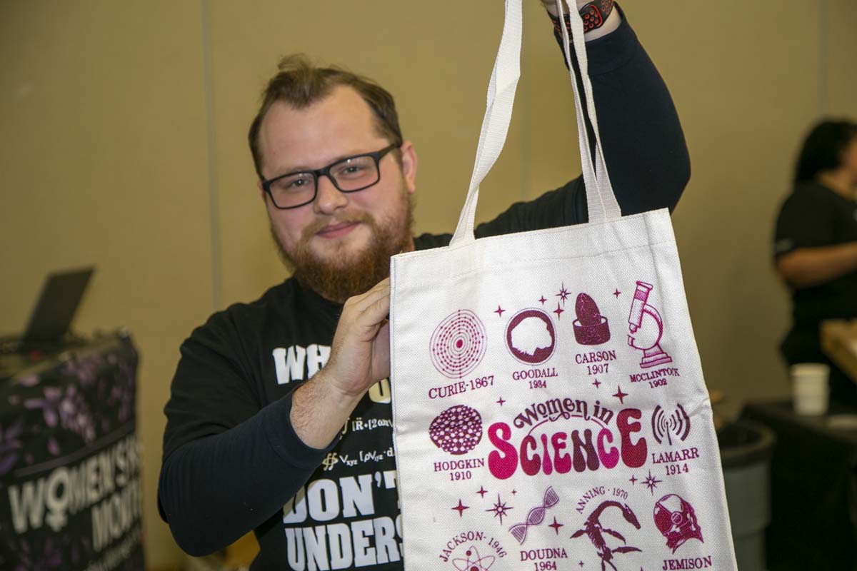 Students, staff and faculty attend Women's History Month Kickoff Celebration at CHC.