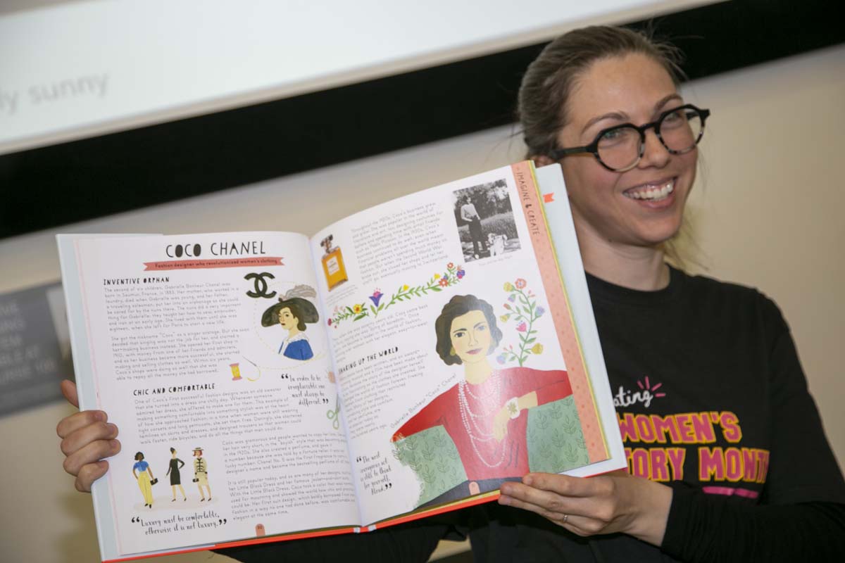 Students, staff and faculty attend Women's History Month Kickoff Celebration at CHC.