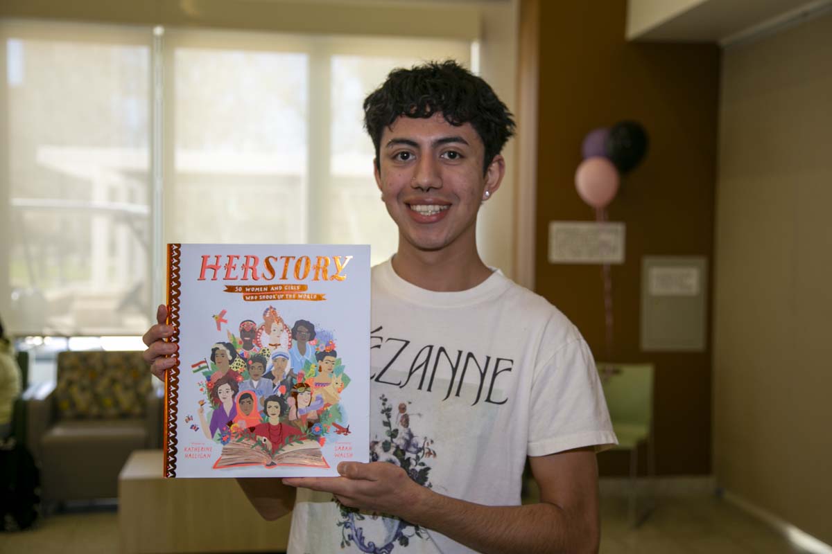 Students, staff and faculty attend Women's History Month Kickoff Celebration at CHC.