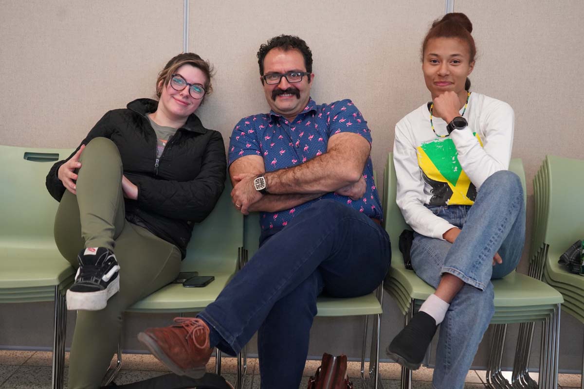 Students attend a STEM Transfer and Career Fair at CHC.