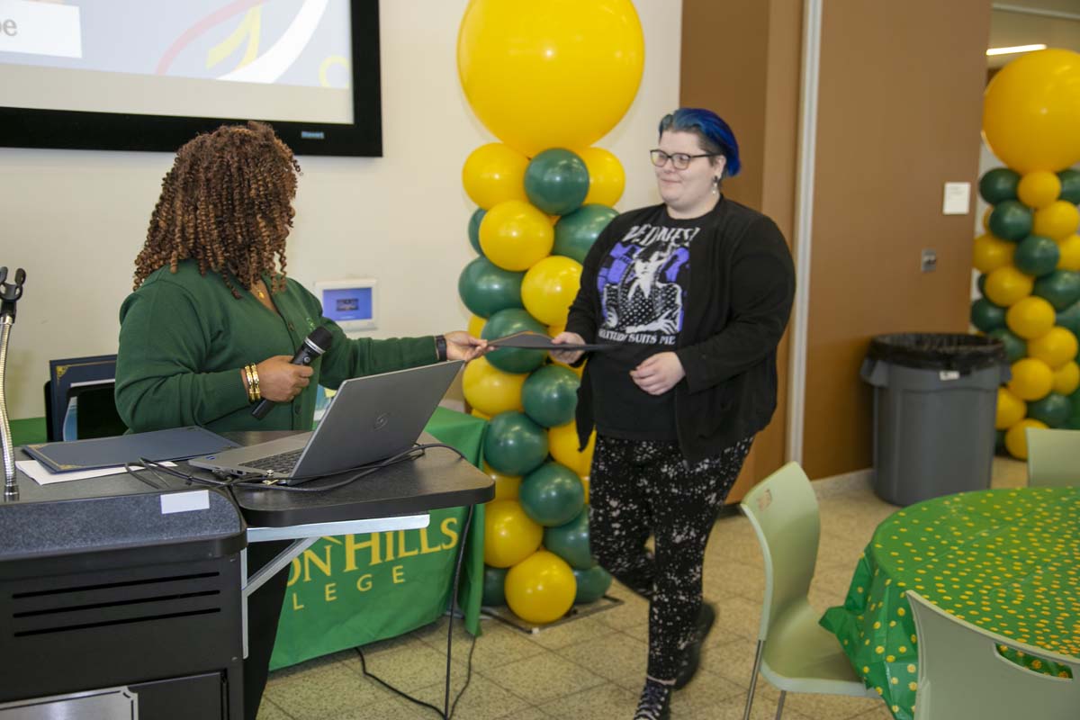 EOPS Scholars Reception.