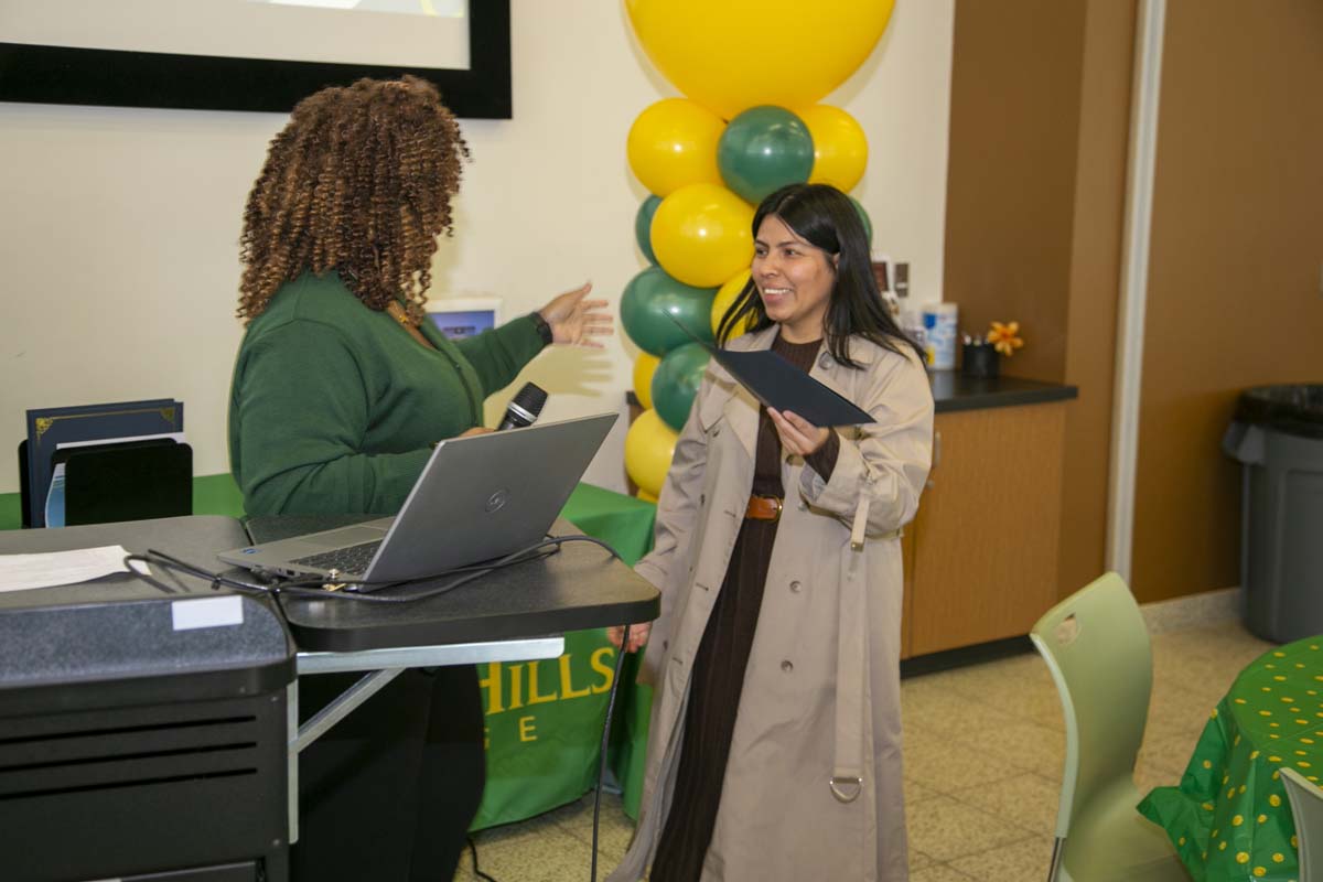 EOPS Scholars Reception.