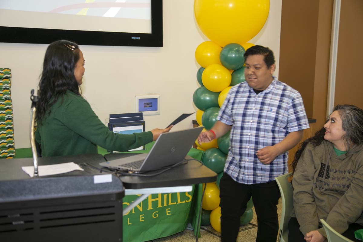 EOPS Scholars Reception.