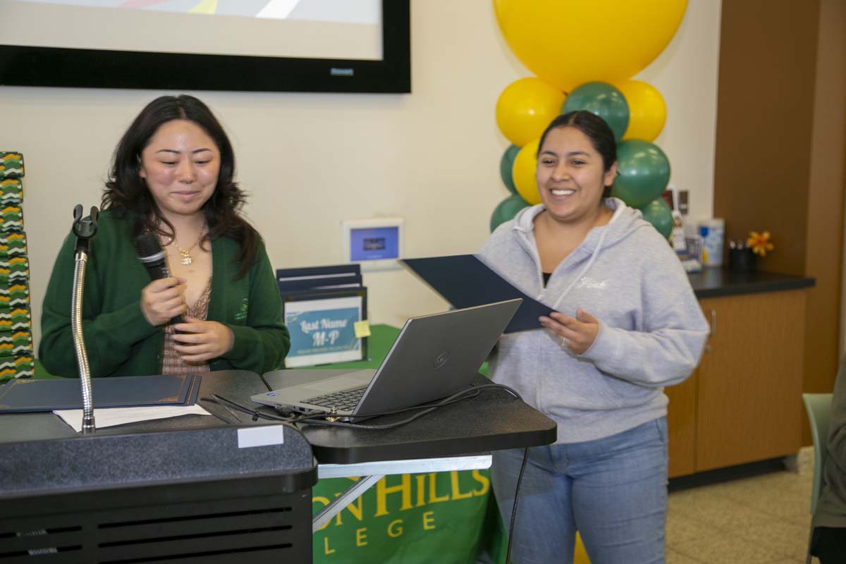 EOPS Scholars Reception.