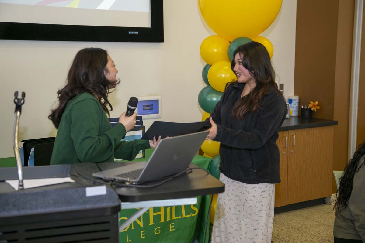 EOPS Scholars Reception.