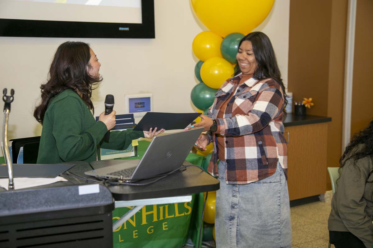 EOPS Scholars Reception.