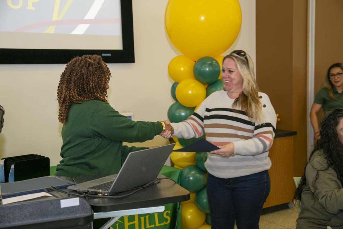 EOPS Scholars Reception.