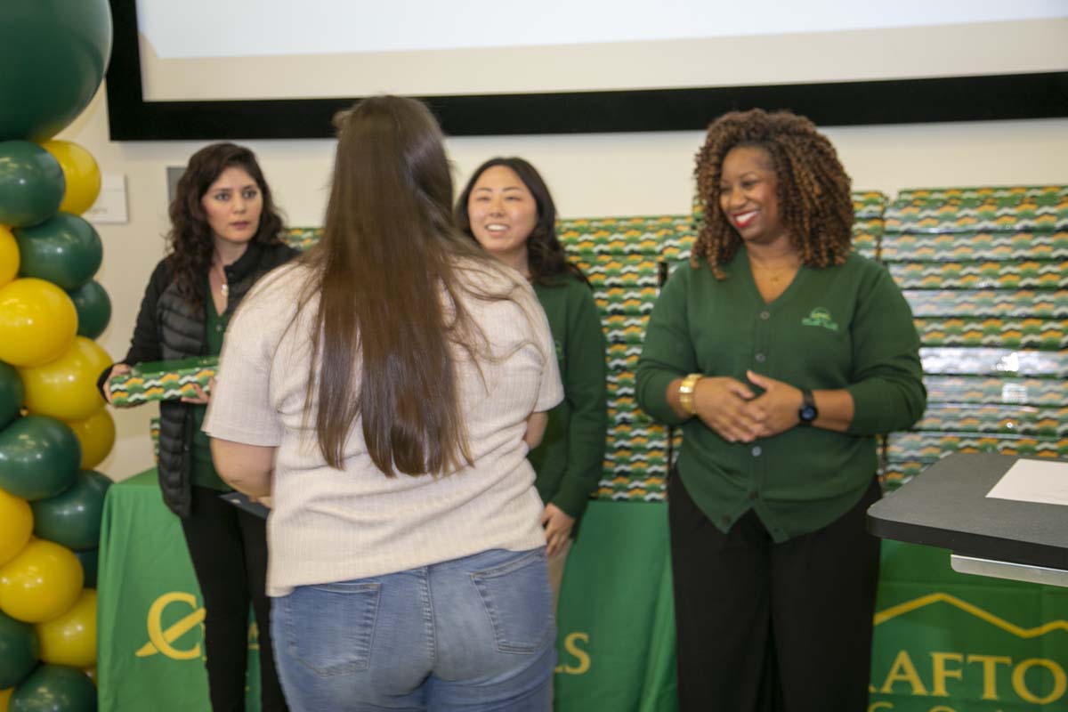 EOPS Scholars Reception.