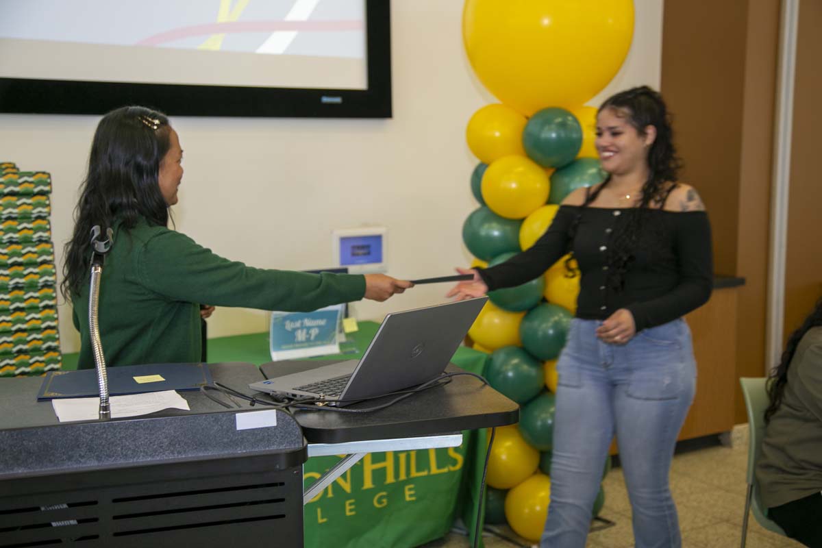 EOPS Scholars Reception.