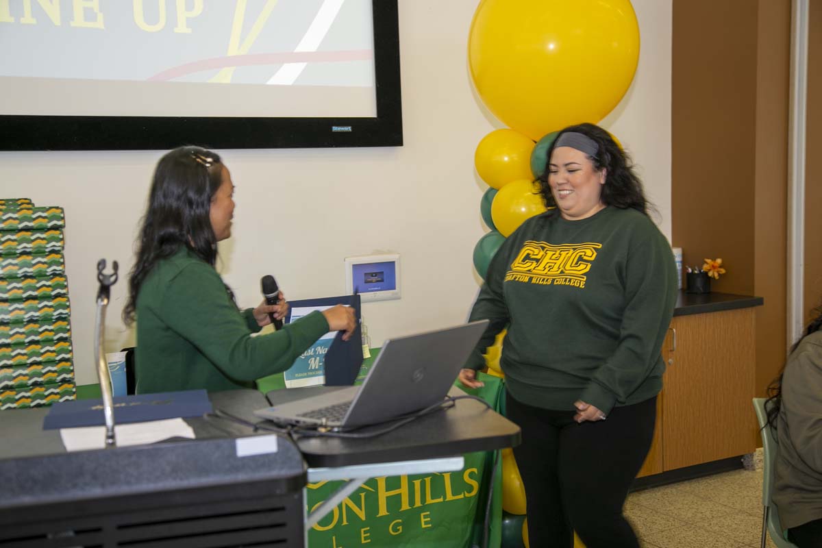 EOPS Scholars Reception.