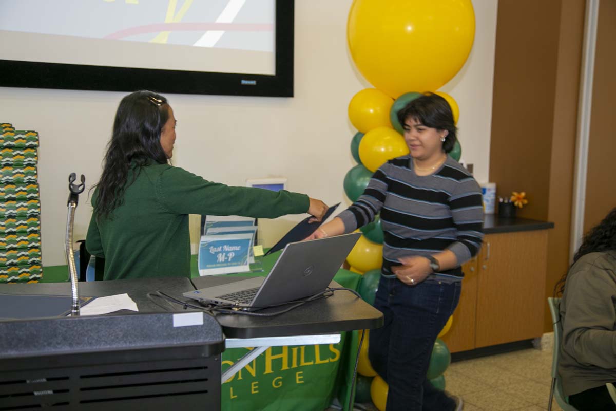 EOPS Scholars Reception.