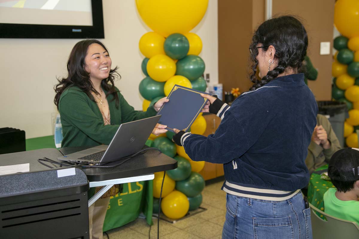 EOPS Scholars Reception.