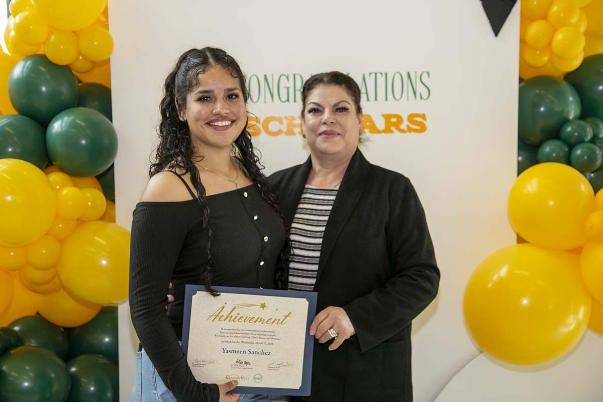 EOPS Scholars Reception.