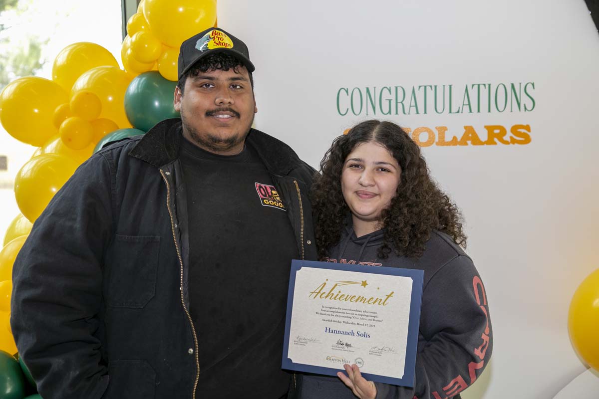 EOPS Scholars Reception.