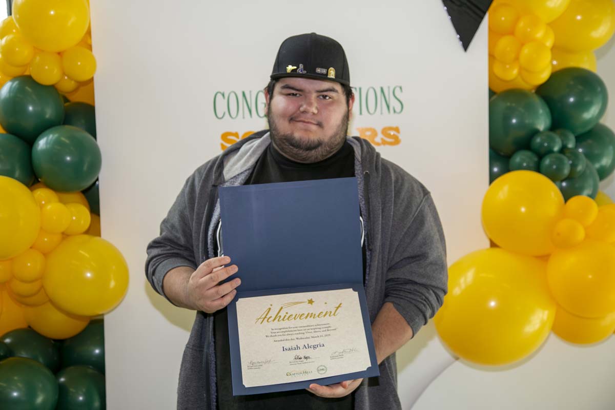 EOPS Scholars Reception.