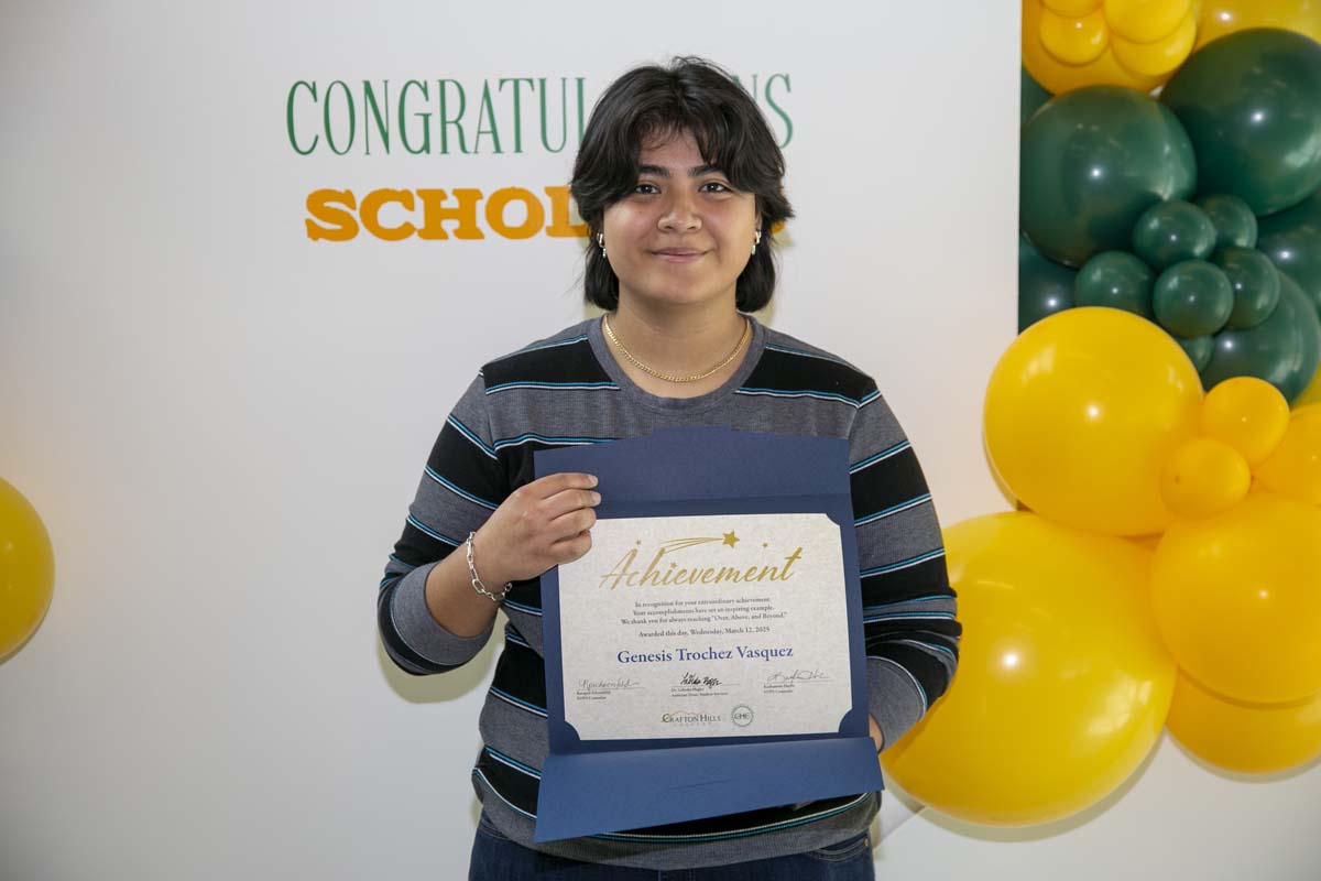 EOPS Scholars Reception.