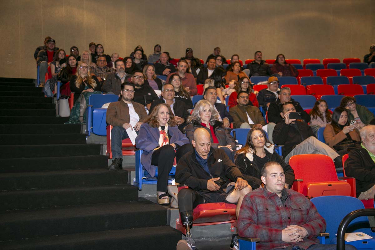 People enjoying EMT graduation