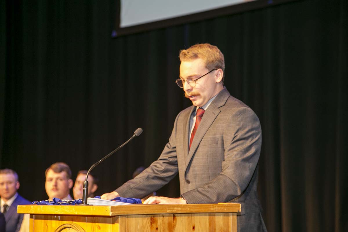 People enjoying EMT graduation