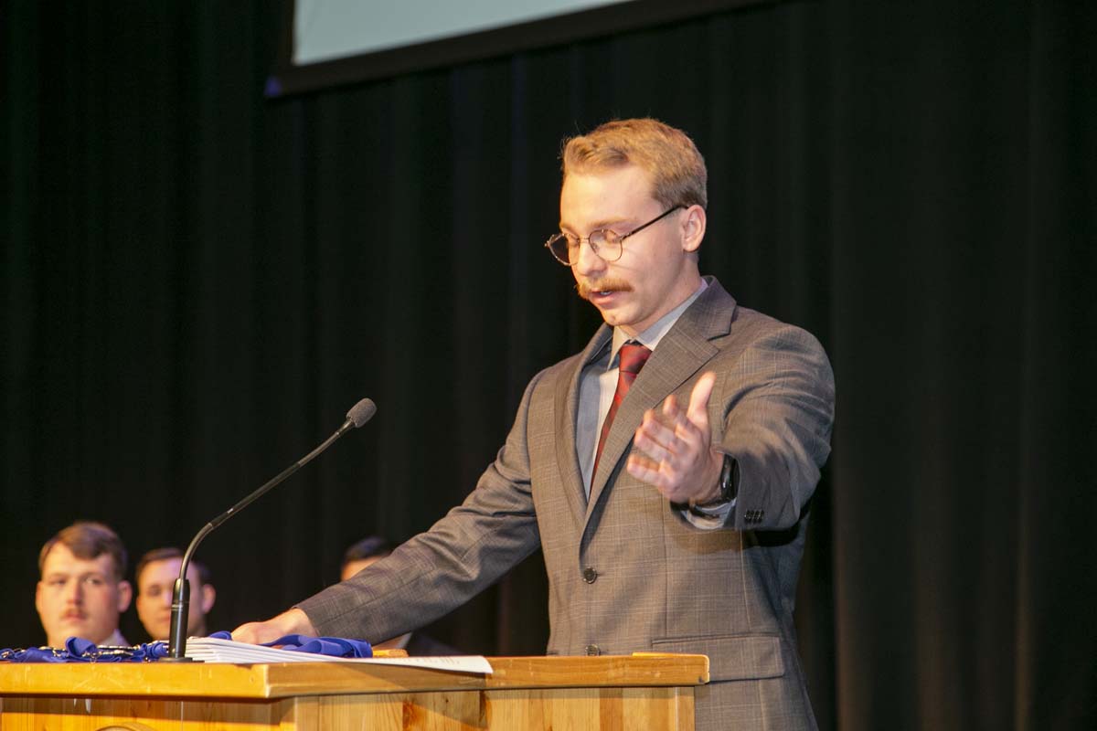 People enjoying EMT graduation