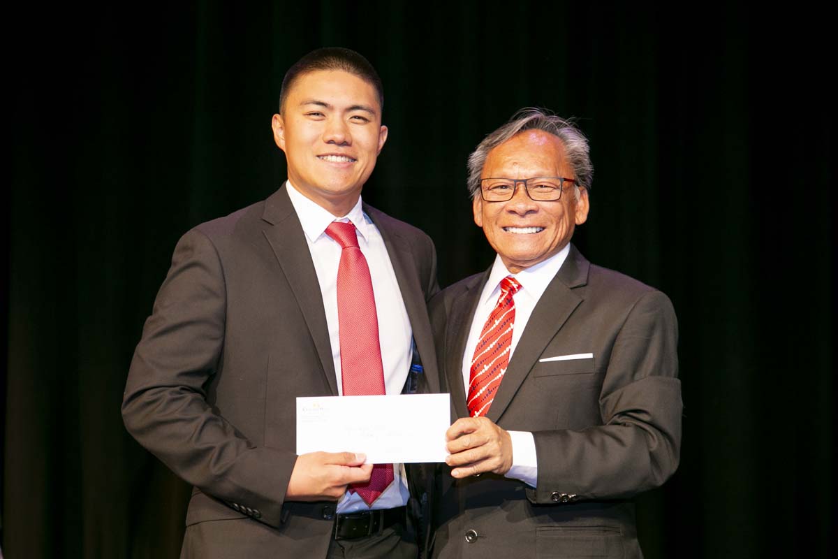 People enjoying EMT graduation