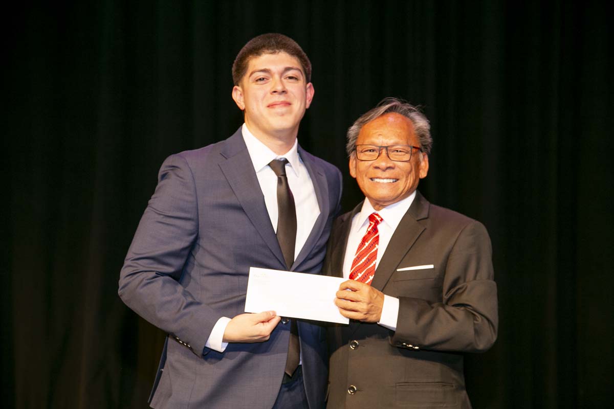 People enjoying EMT graduation