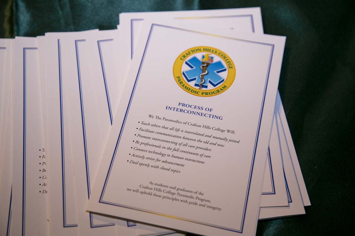 CHC Paramedic Grad with father.