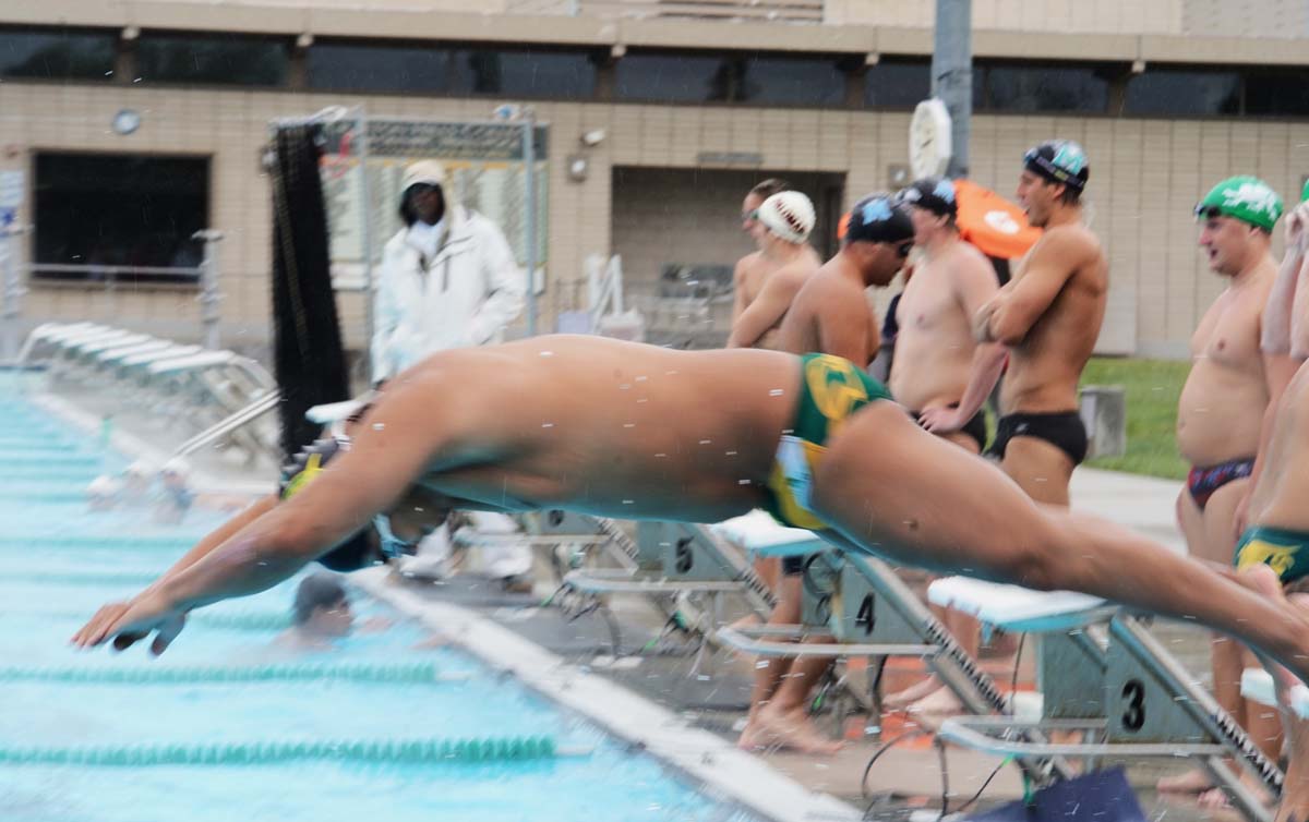 Swimmers at CHC Swim Meet.