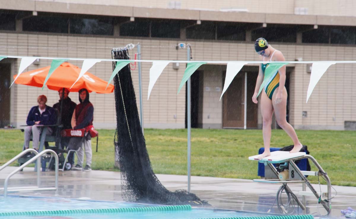 Swimmers at CHC Swim Meet.