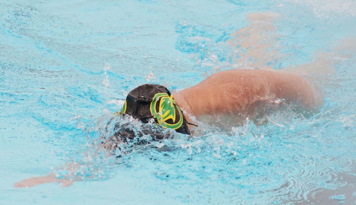 Swimmers at CHC Swim Meet.